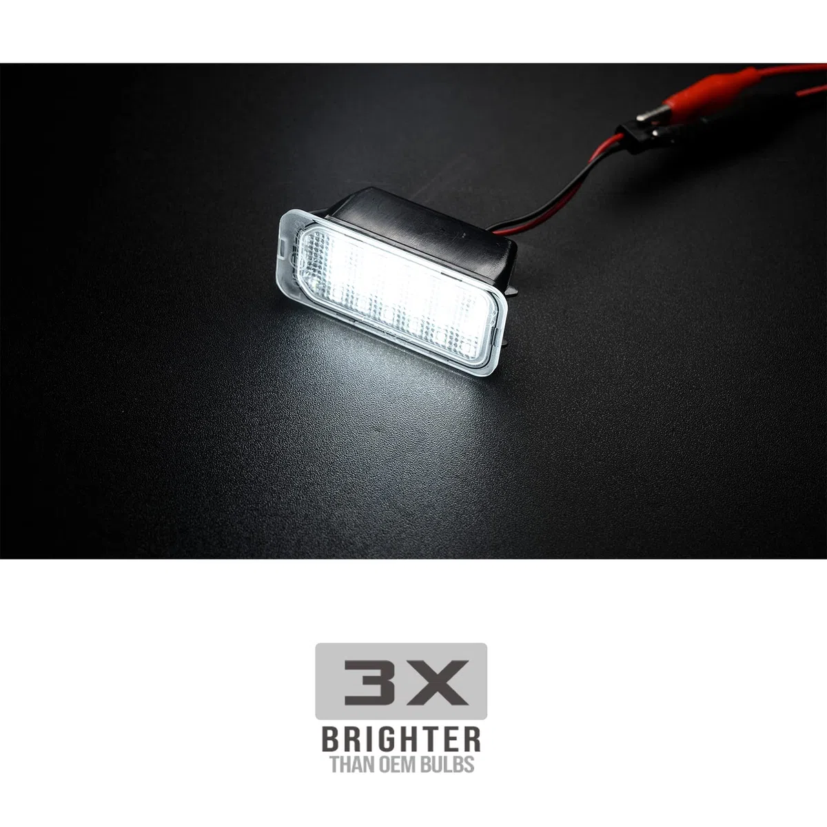 Luce LED targa per Ford Focus Fiesta Mondeo S-Max C-Max Grand C-Max Kuga Galaxy Jaguar XF XJ Bianco Canbus LED