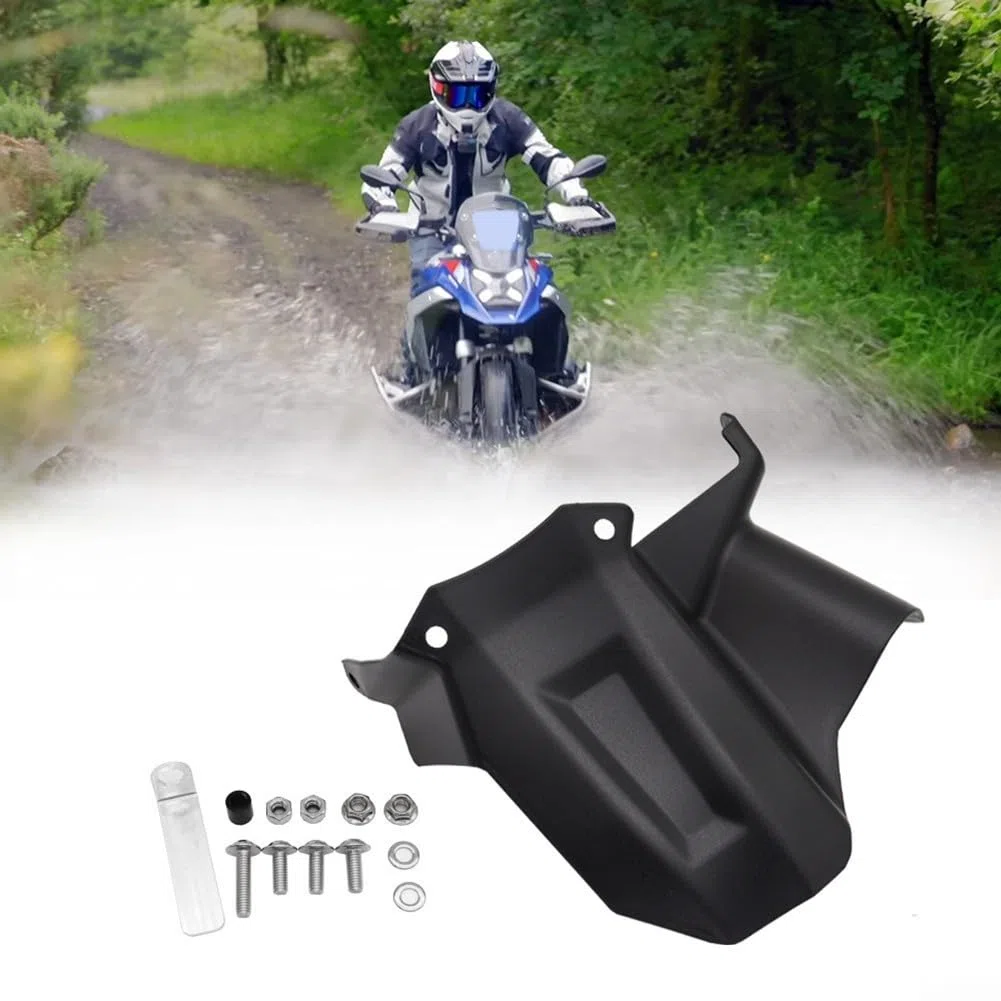Paraspruzzi posteriore, ABS, nero, per BMW R1300GS 1300GS 2024, include 12 accessori di montaggio