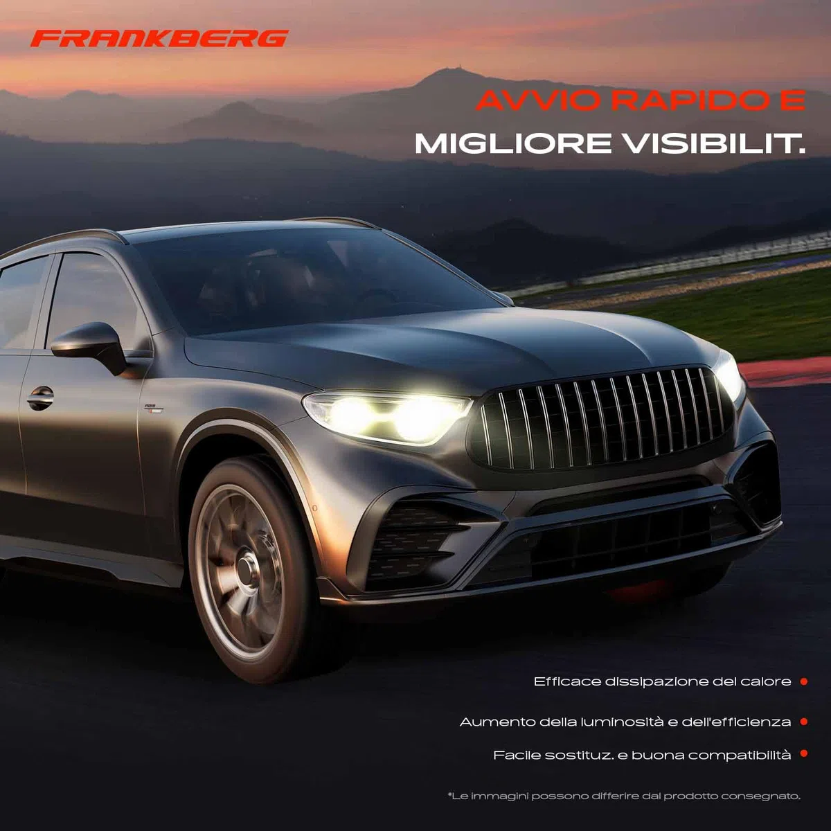Frankberg Centralina xenon Illuminazione Anteriore sinistro o destro Compatibile con Serie 1 F20 F21 Serie 3 E90 Serie 3 Touring E91 Serie 5 F10 Serie 5 Touring Serie 7 X1 Replace# 63117318327
