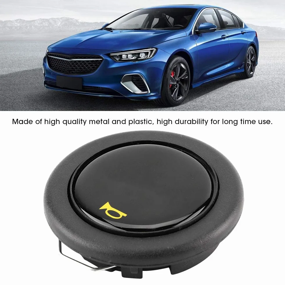 Pulsante clacson, volante universale modificato per auto Pulsante clacson per volanti di ricambio per auto