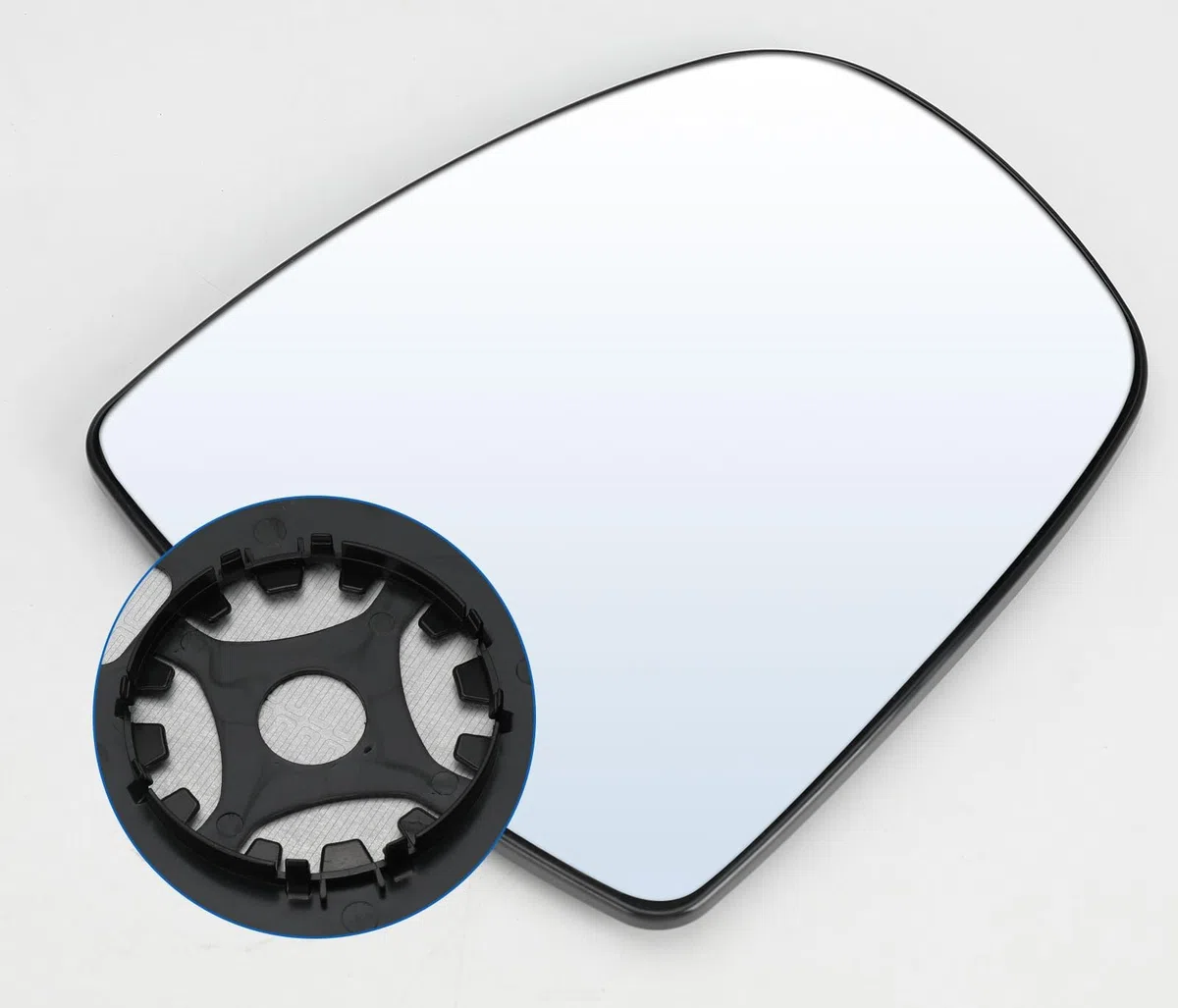 Vetro Specchietto Retrovisore Riscaldabile Sinistra Compatibile con Renault Trafic MK2 / Opel Vivaro A/Nissan Primastar (2001-2014)