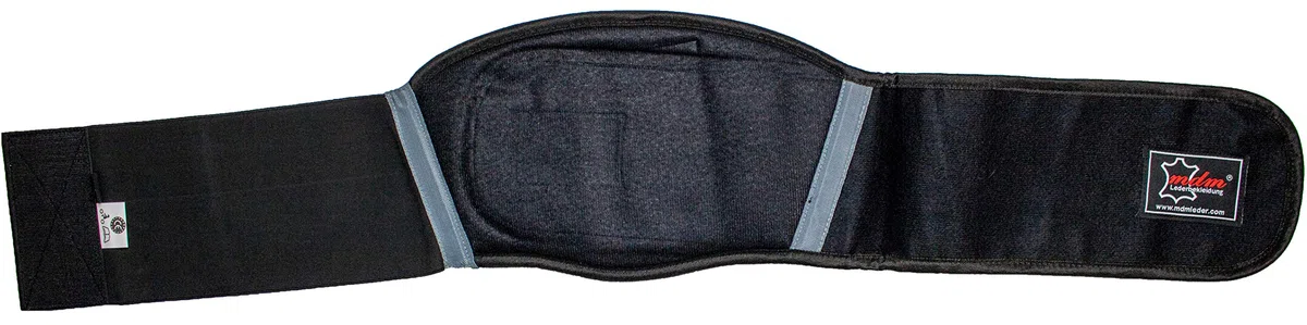 MDM Cintura lombare flessibile ed elastica con ampia chiusura in velcro da S a 3XL