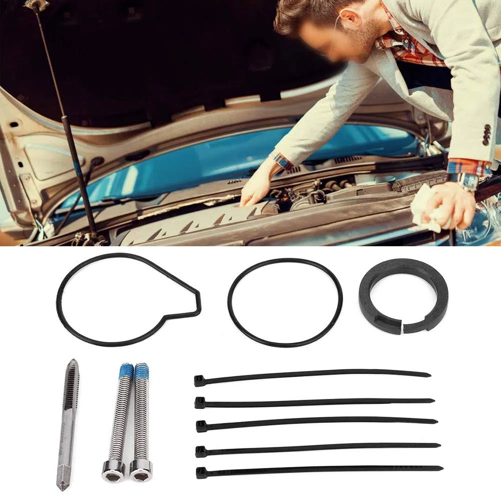 aqxreight - Kit di riparazione del compressore, kit di riparazione della guarnizione della pompa del compressore della sospensione pneumatica Motore modificato per / / X5 E53 /