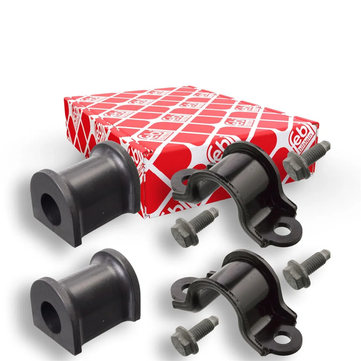 FEBI BILSTEIN Kit riparazione, Sopporto stabilizzatore 106260 Compatibile con: VW CADDY ALLTRACK Großraumlimousine, CADDY ALLTRACK Kasten/Großraumlimousine, CADDY III Großraumlimousine