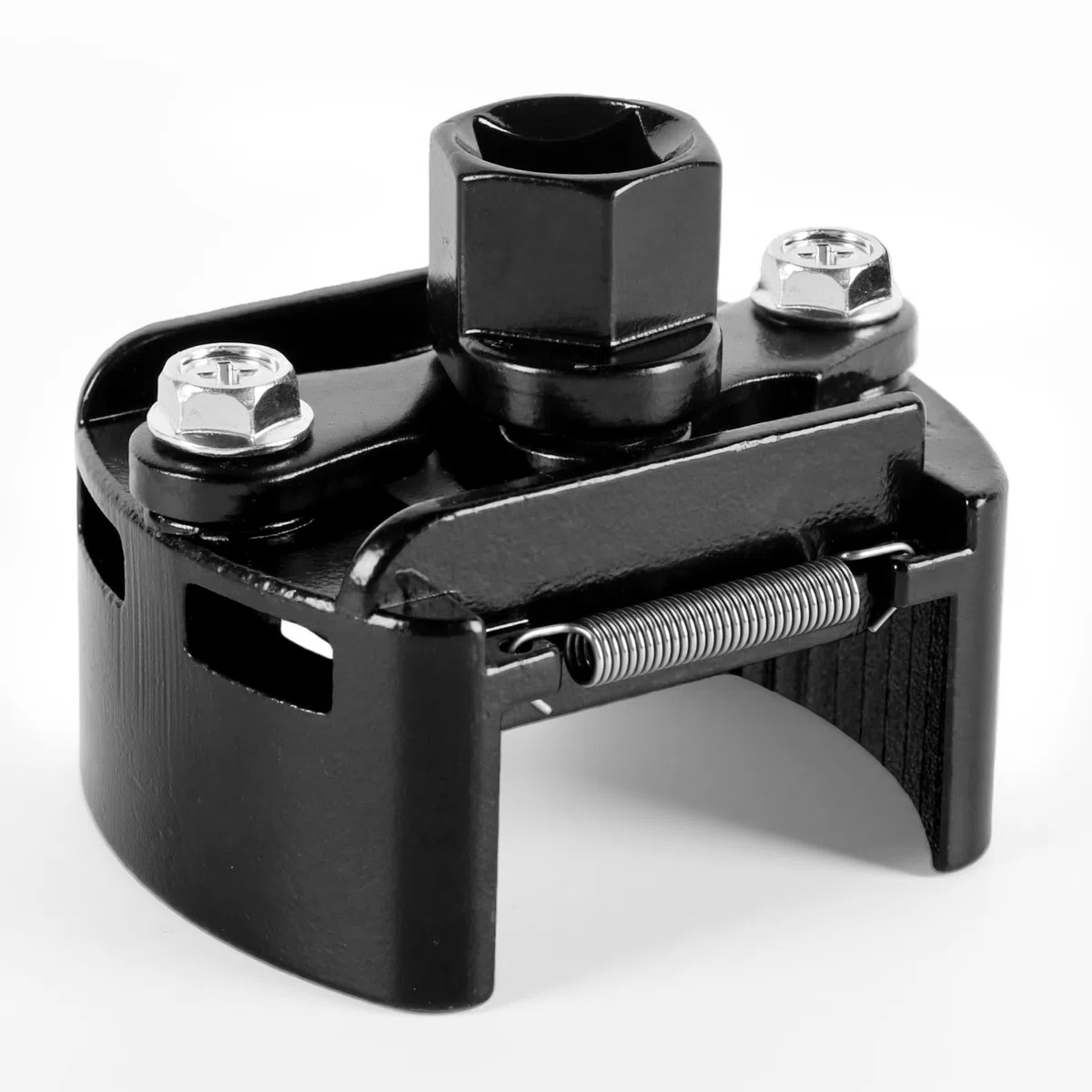 Chiave Filtro Olio Auto 60-80 mm, Regolabile Chiave Filtro Olio Moto, a 2 Griffe per Facile Rimozione, 1/2" Chiave per Filtro Olio Universale, per Auto Moto