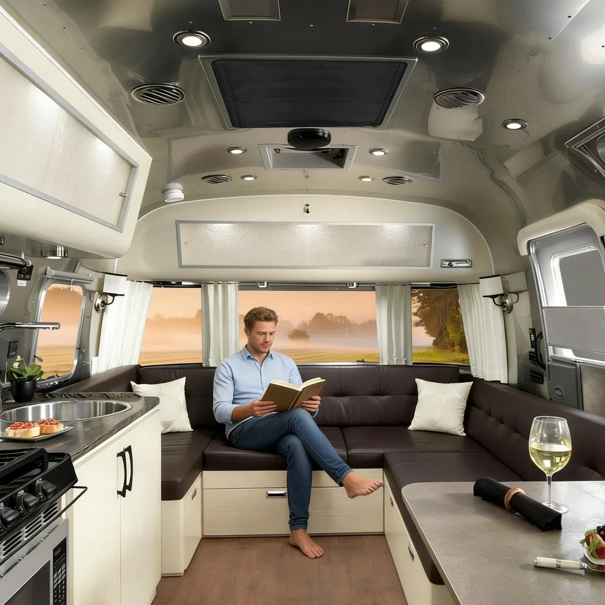 Tenda Oscurante Per Ventilazione Sul Tetto Del Camper - Foglio Di Alluminio Riflettente, Tessuto Oxford Copertura Isolante Per Finestra Per Lucernario Per Ventilazione Sul Tetto Del Camper | Protezion