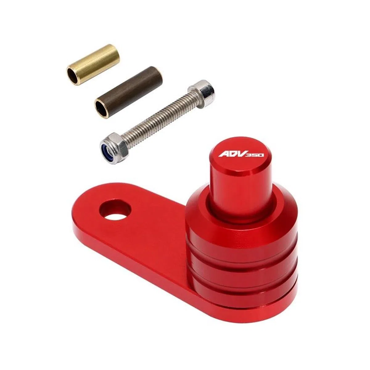 Leva Di Blocco Del Pulsante Dell'interruttore Del Freno Di Stazionamento Della Motocicletta Accessori Per H&ONDA ADV350 ADV 350 2021 2022 2023 2025(Black)