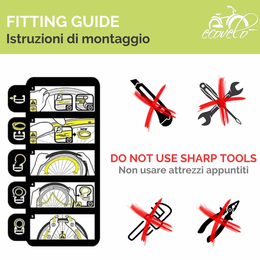 N° 2 Camere d’aria 2.25-16 con Valvola Dritta TR4 Per Pneumatici Moto Universale Ciclomotore Piaggio Bravo Si