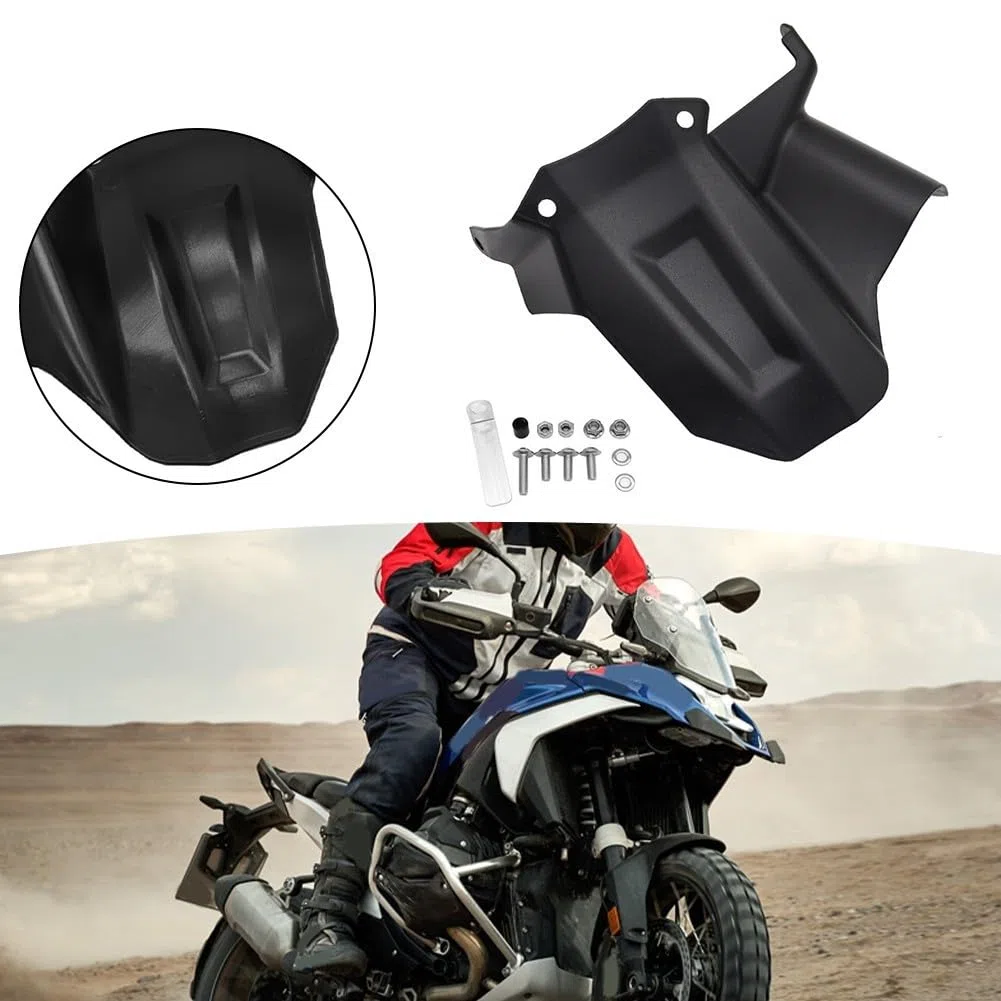Paraspruzzi posteriore, ABS, nero, per BMW R1300GS 1300GS 2024, include 12 accessori di montaggio