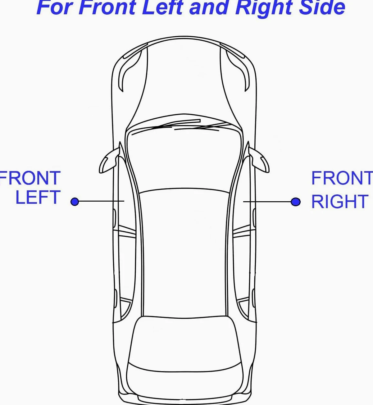 Twowinds - Cilindro Serratura 51217035421 Compatibile con BMW X5 E53 (1999-2006), X3 E83 (2003-2010) - Porta Anteriore Destra e Sinistra - 40mm (lotto di 18 pezzi)