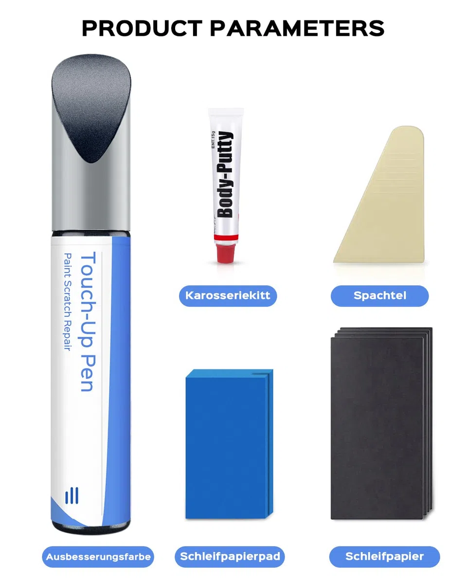 42M Deep Crystal Blue Pearl - Kit di penna per Mazda – Corrispondenza esatta per chip e graffi