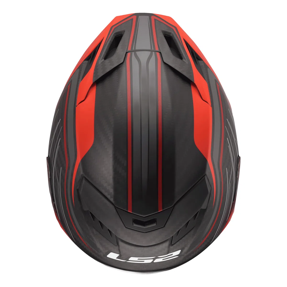 LS2, Casco Moto Integrale DRAGON SUBIC Red, L