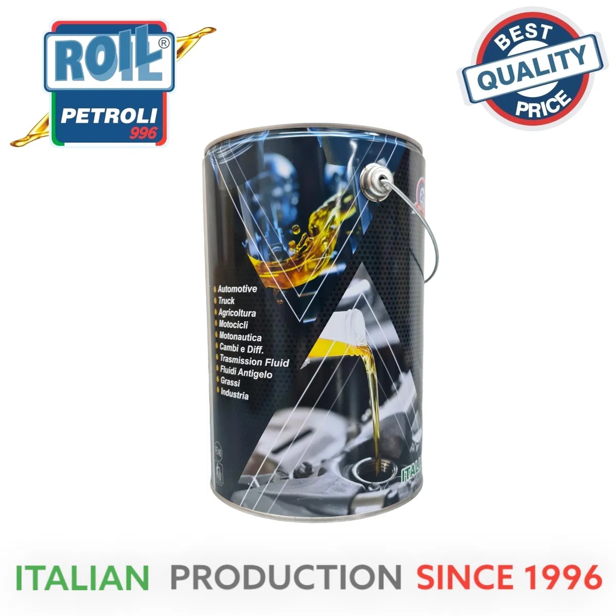 1X0.850 gr. di ►Roil GRASSO UNIVERSALE al LITIO◄ Grasso Multiuso per USI Generali e Specifici - Milleusi per Bici, Auto, Moto, Nautica, Agricoltura e Industria