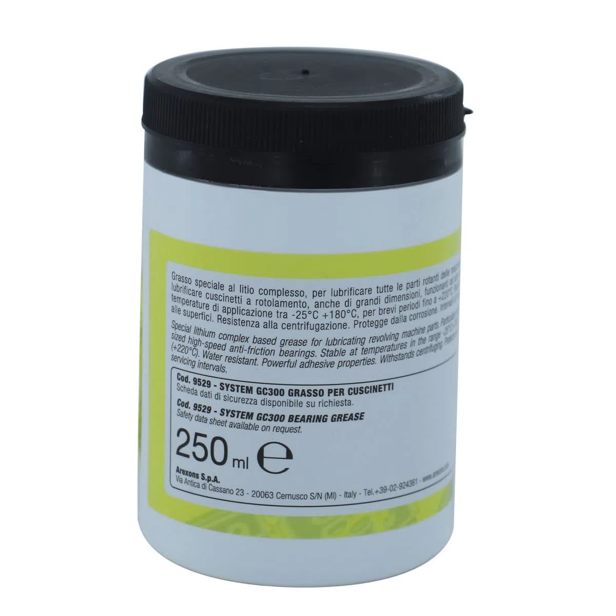 GRASSO CUSCINETTI GC 300 AREXONS 250 ml per LUBRIFICARE MACCHINE ROTANTI