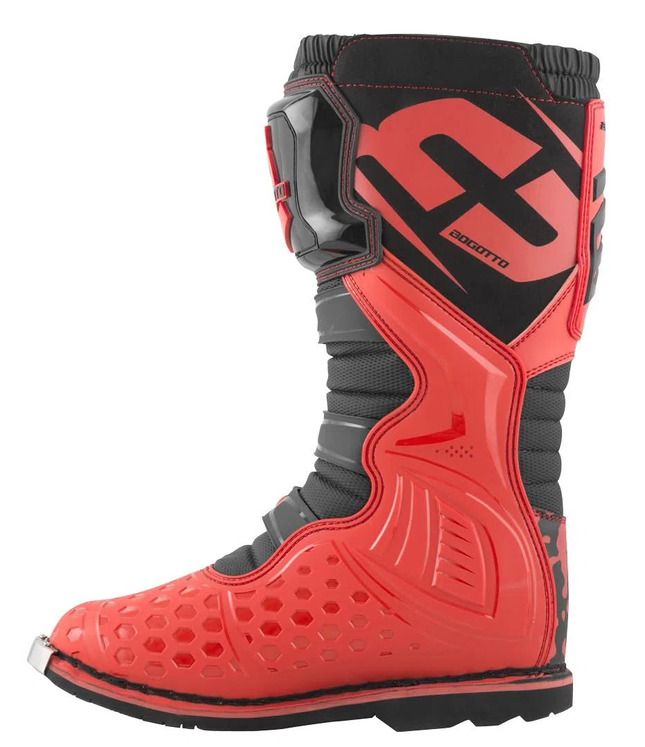 Bogotto MX-3 Camo Stivali motocross, nero/bianco, 44