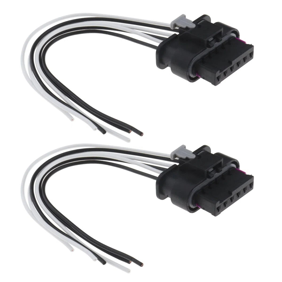 Cablaggio di Collegamento Fanale Posteriore da 2 Pezzi a 6 Pin di Ricambio 61132359993 Compatibile con BMW F20 F21 F22 F23 F28 M2 F30 F31 Serie 1'2'3'4' Cablaggio del Connettore della Lampada di Coda