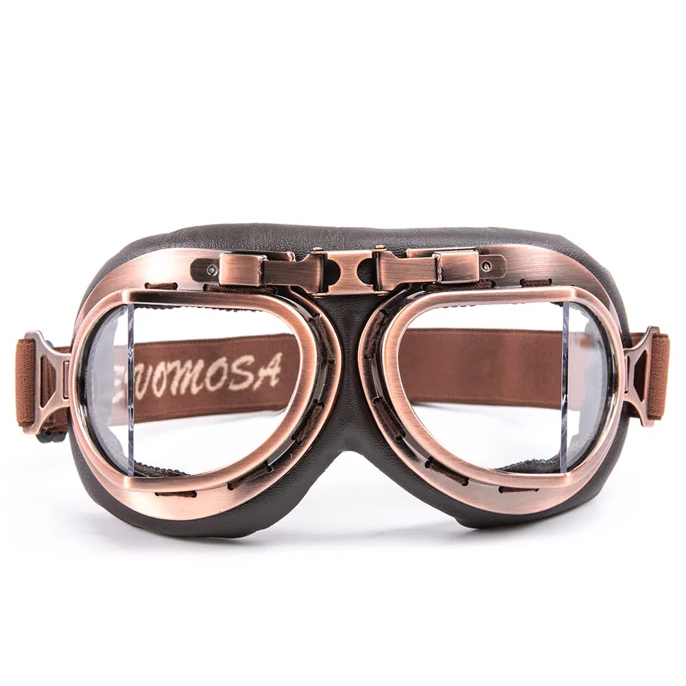 Occhiali Moto Retro Antivento Antisabbia per Moto Cafe Racer ATV Occhiali da Vista