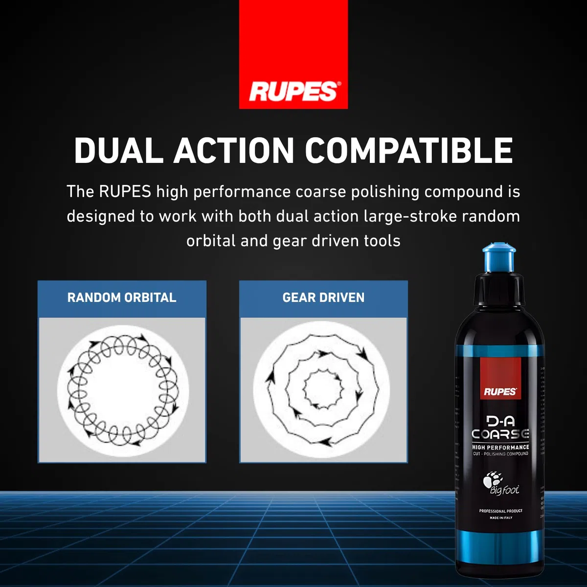 RUPES DA Coarse Gel Abrasivo Extra Cut 250 ml