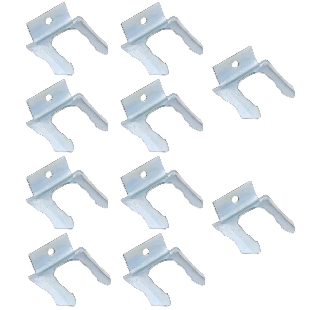 OTOTEC 10 clip per tubi del freno per auto 1566993 994922 in acciaio al manganese fermo per tubo freno di ricambio a forma di U staffa per tubo del freno morsetto di fissaggio