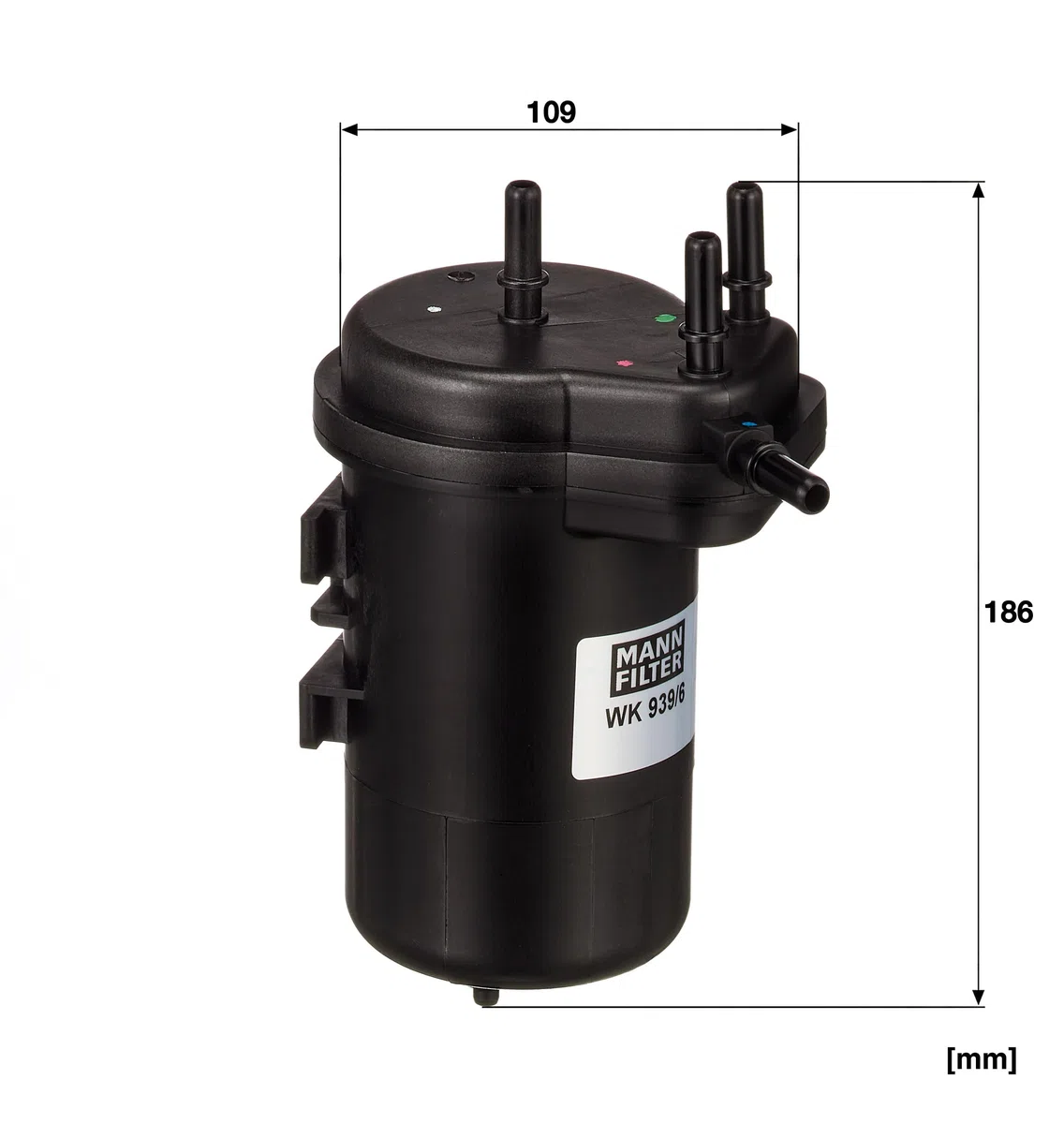 MANN-FILTER WK 939/6 Filtro carburante - per Autovetture + veicoli commeriali