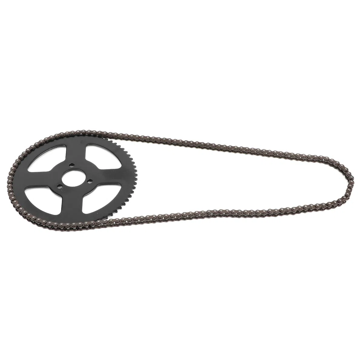 Shopping Pazzo Catene Pocket Bike, Catena Moto, Stabile per Triciclo Elettrico Mini Moto