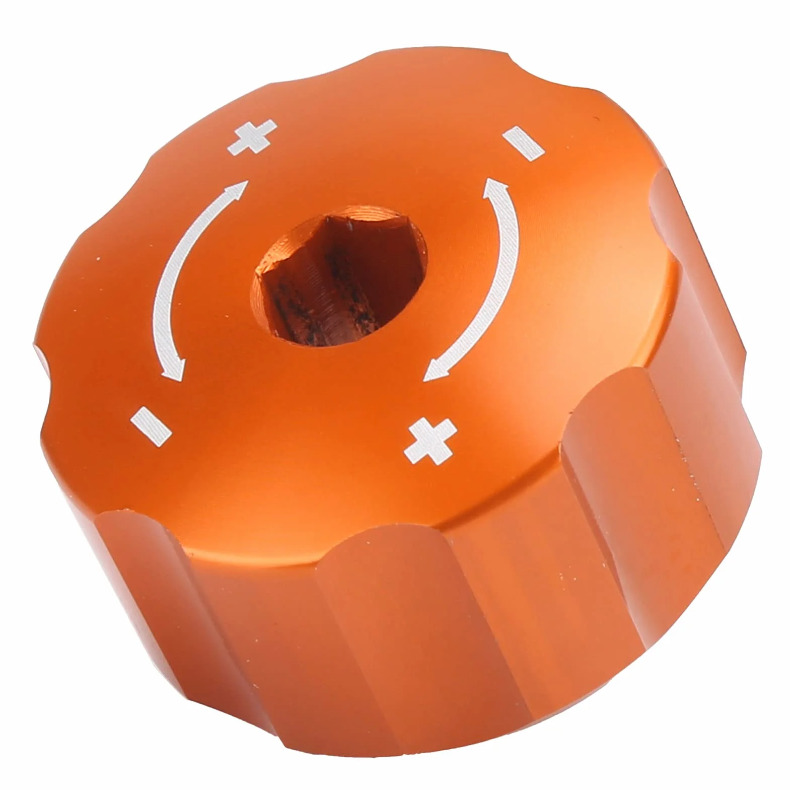 Pomello Rotazione Bullone Regolazione Ammortizzatore Posteriore Compatibile con 950/990 Adventure(arancia)