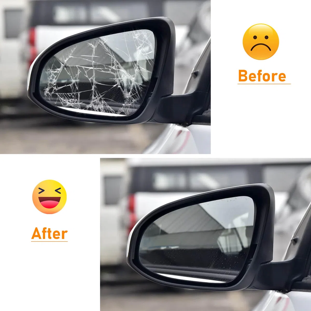1PCS Vetro Specchio Compatibile con Toyota Aygo Specchietto 2014-2020, Specchio Retrovisore Riscaldato Compatibile con Peugeot 108/Citroen C1 2014-2020（Sinistro)
