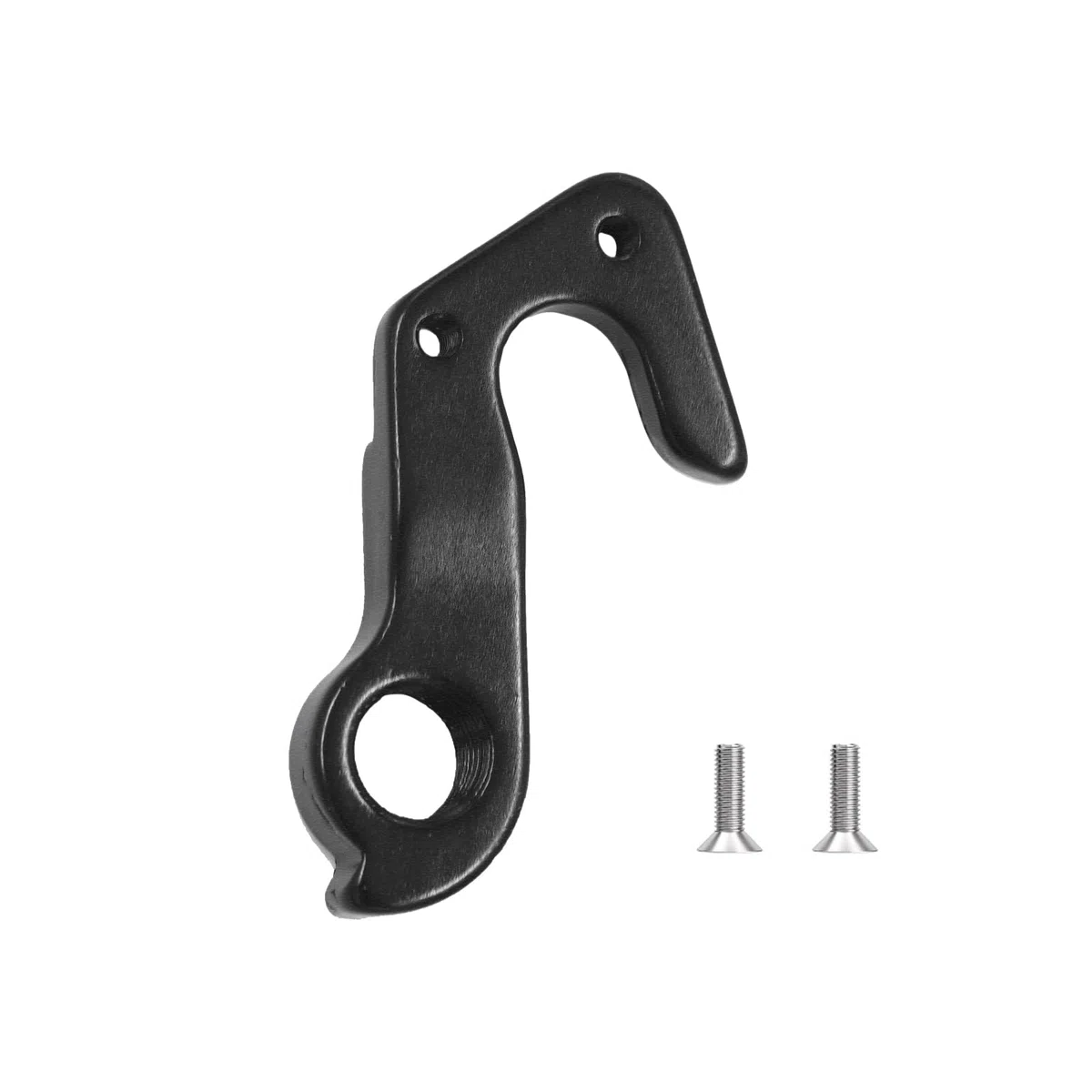 Forcellino cambio 266 compatibile con moto GT – sostituisce GT Part # ATIDH0233 & K33047 – Adatto a Sensor, Zaskar, Helion, Avalanche, Edge, Comp 19 – Lega di alluminio nera – Bulloni