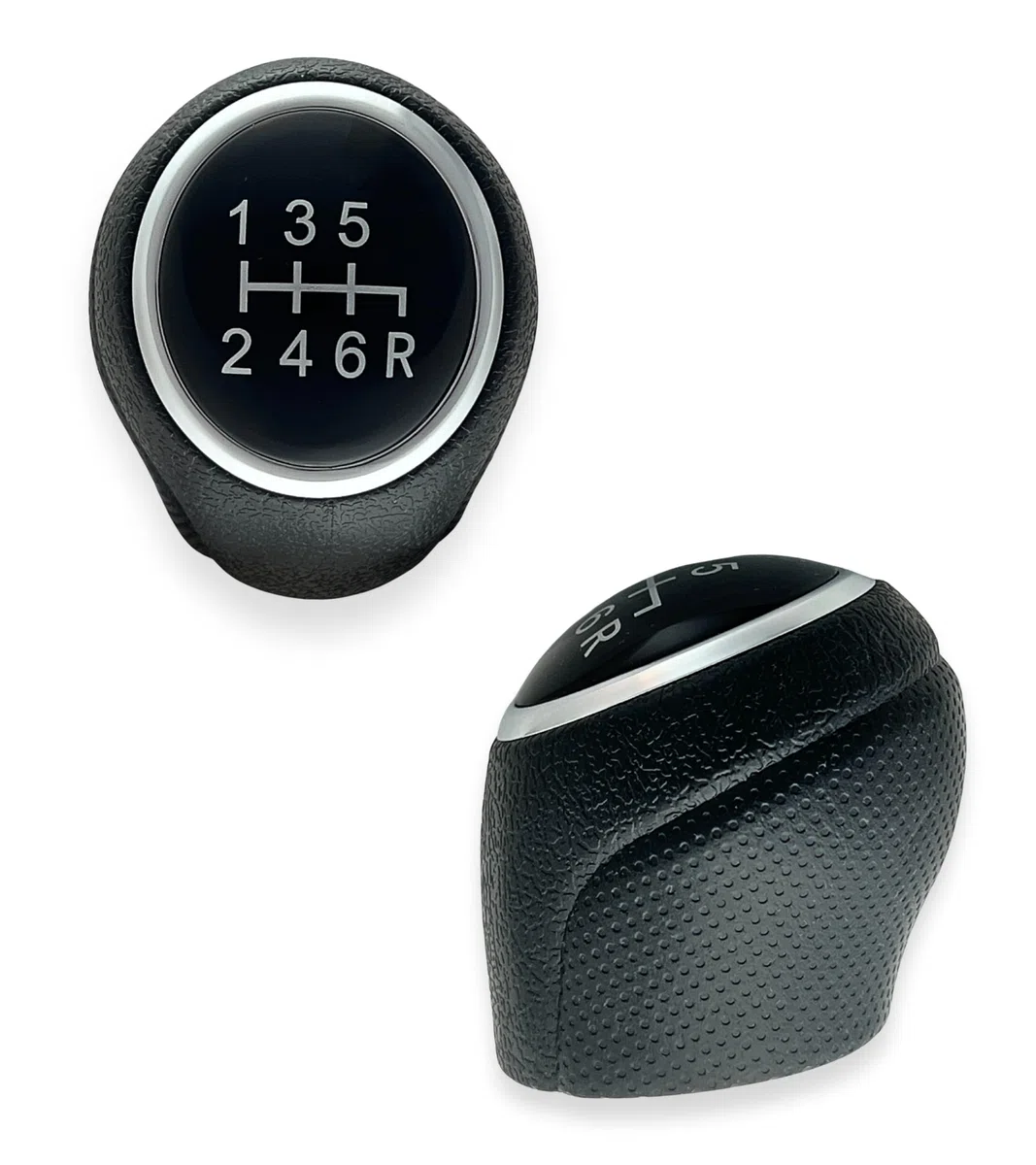 1neiSmartech Pomello per Leva del Cambio 6 Marce Compatibile con Suzuki SX4, SX4 S-Cross 2013–2022 e Vitara III 2015–2022, Nero con Filettatura Integrata