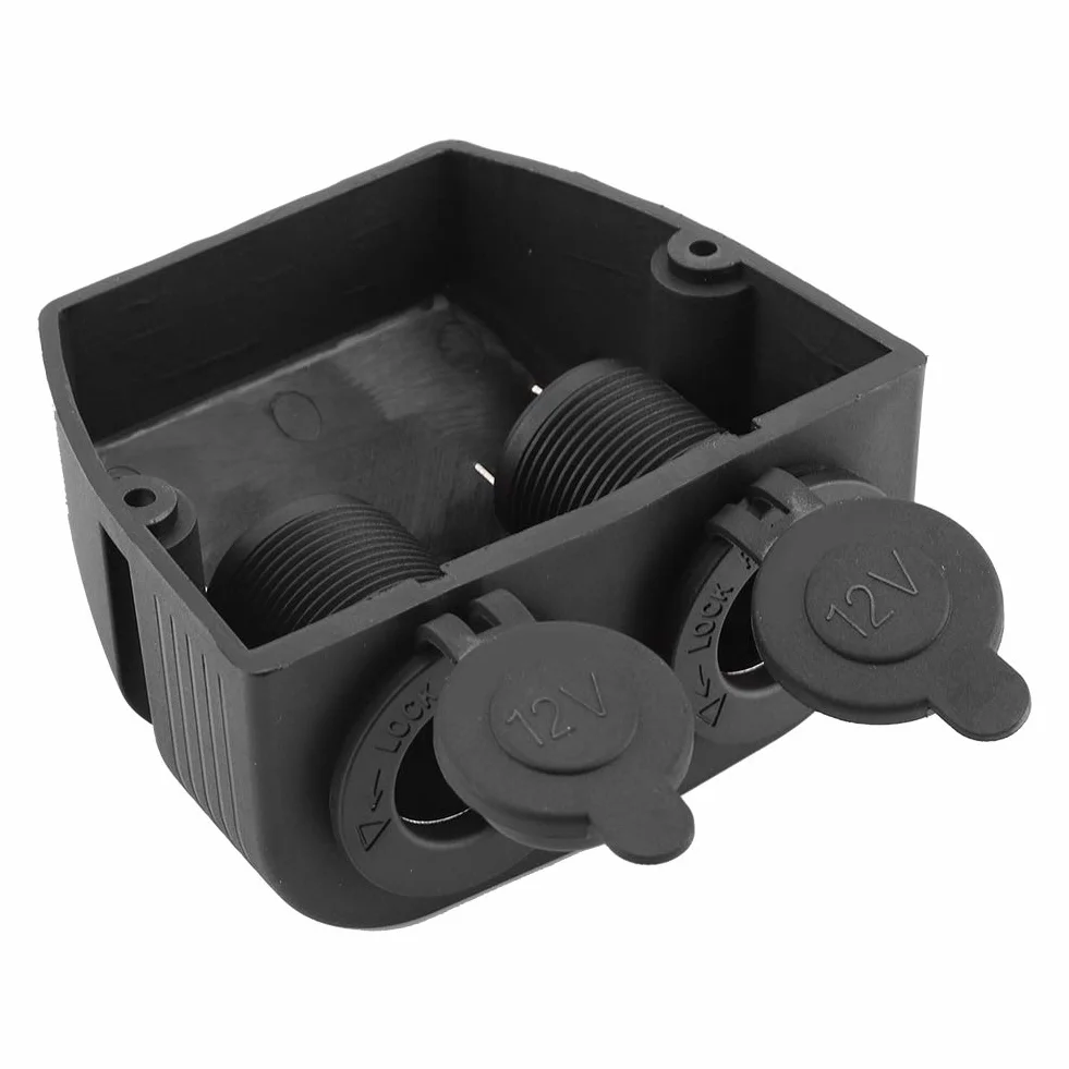 Presa Accendisigari 12V-24V, Presa Accendisigari a Doppia Porta per Barca, Auto, Veicolo Marino, Moto, ATV,decorazioni