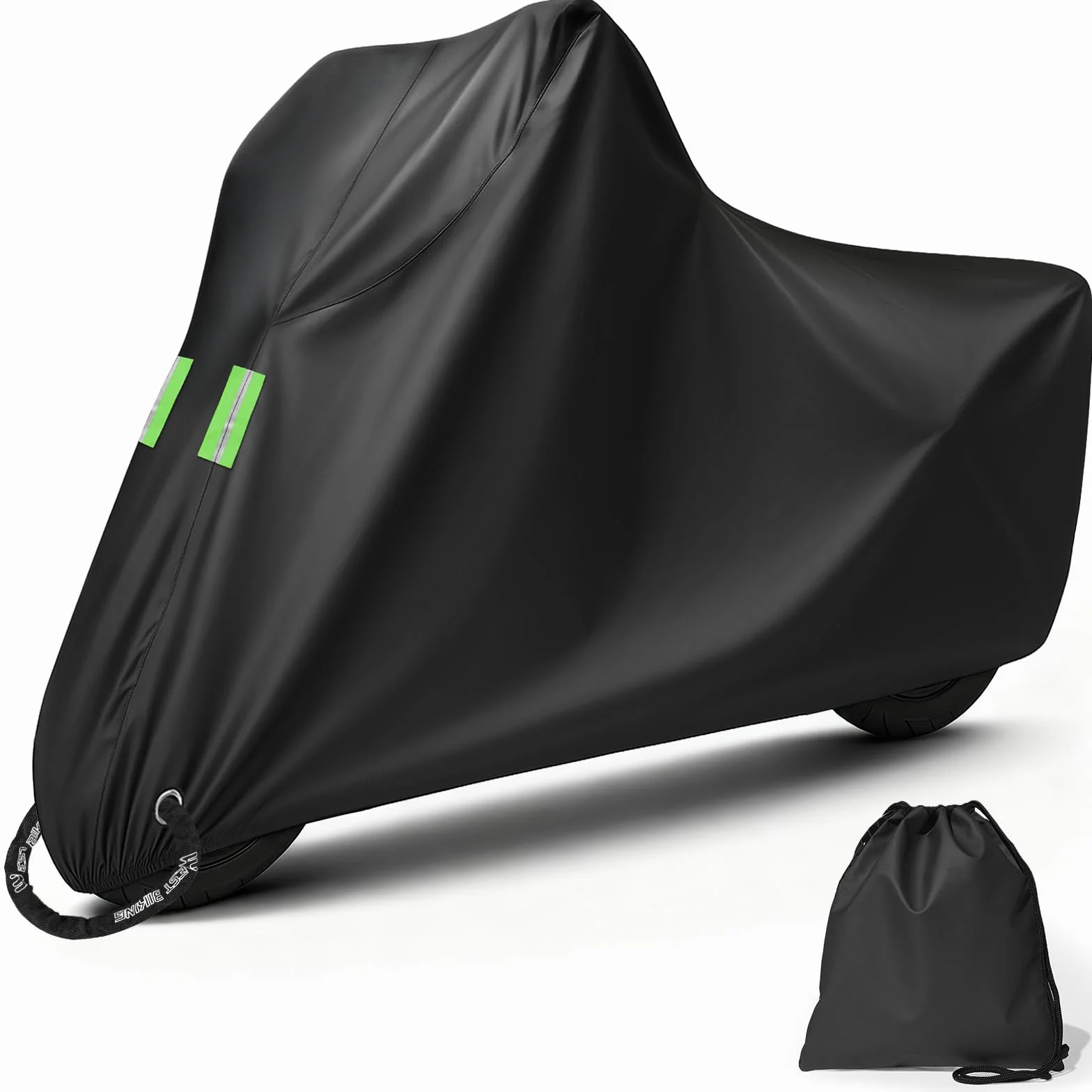 Telo Coprimoto da Esterno, Telo Moto per Esterno Impermeabile, Copri Antigrandine Universale per Scooter Motorino Ciclomotori Motocicletta Stradale Motocross 245 * 105 * 125cm (XXL)