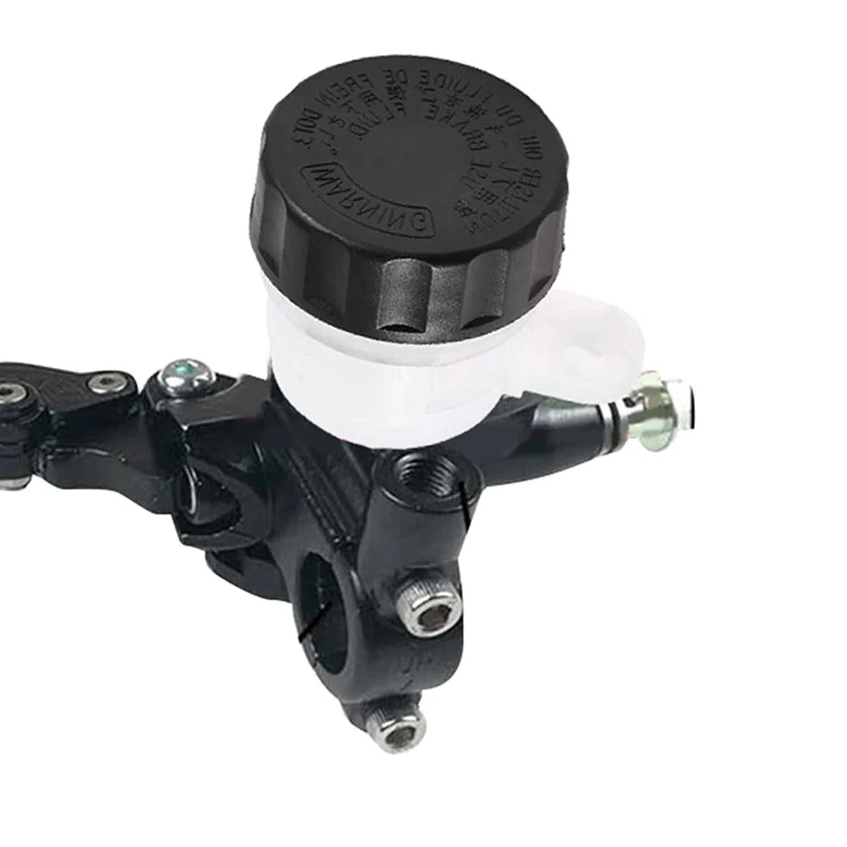 AUTOZOCO Serbatoio Liquido Cilindro Freno Moto Serbatoio Fluido Freno Compatibile con Kawasaki CBR YZF R6 1999-2009, Adatto per Moto 50cc 90cc 110cc 125cc ATV Dirtbike PitBike