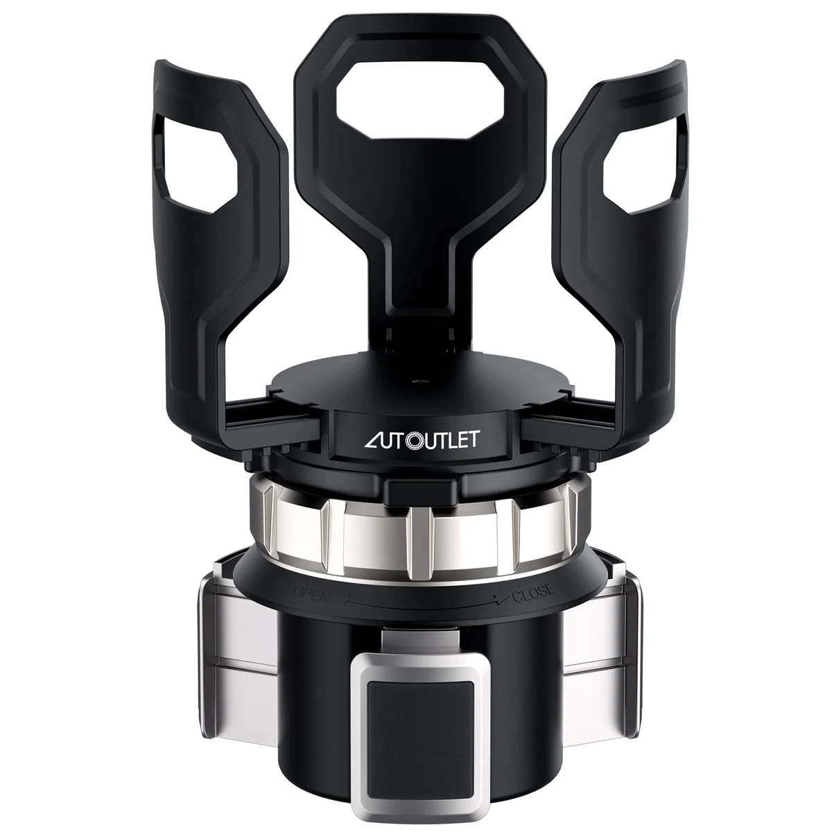 AUTOUTLET Espansore Portabicchieri per Auto, Adattatore Universale Regolabile per Tazze, Bottiglie e Bevande,Design Elastico con Base Adattabile (7,1-9,5 cm)/Materiale ABS