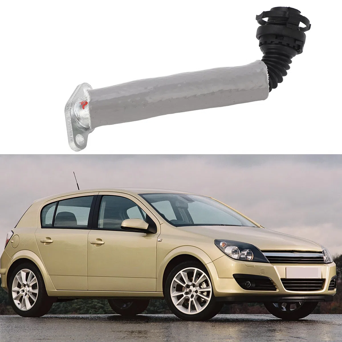 Per H, Zafira C Turbo Tubo di ritorno dell'olio, 55574129 Tubo di ritorno dell'olio resistente al calore e a prova di perdite, sostituzione per E 2015, Zafira B 2005-14