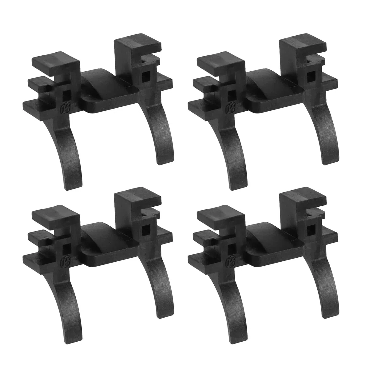 4x H7 Led Faro Lampadina Fermo H7 LED Lampadine Portalampada Adattatore Base Staffa di Montaggio Clip Plastica Compatibile con Discovery Focus 2017 500 MK3 MK35