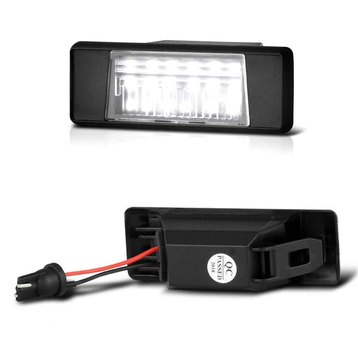 Set di 2 luci targa Compatibile con Nissan X-Trail T31 Qashqai J10 J11 Juke F15 Primera P12 Pathfinder R51 Rogue Sport Versa Armada Q50