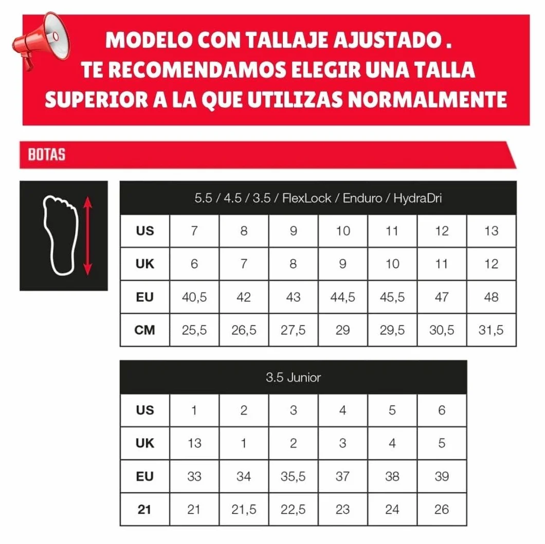 Stivali Motocross 3.5 protettivi con imbottitura traspirante