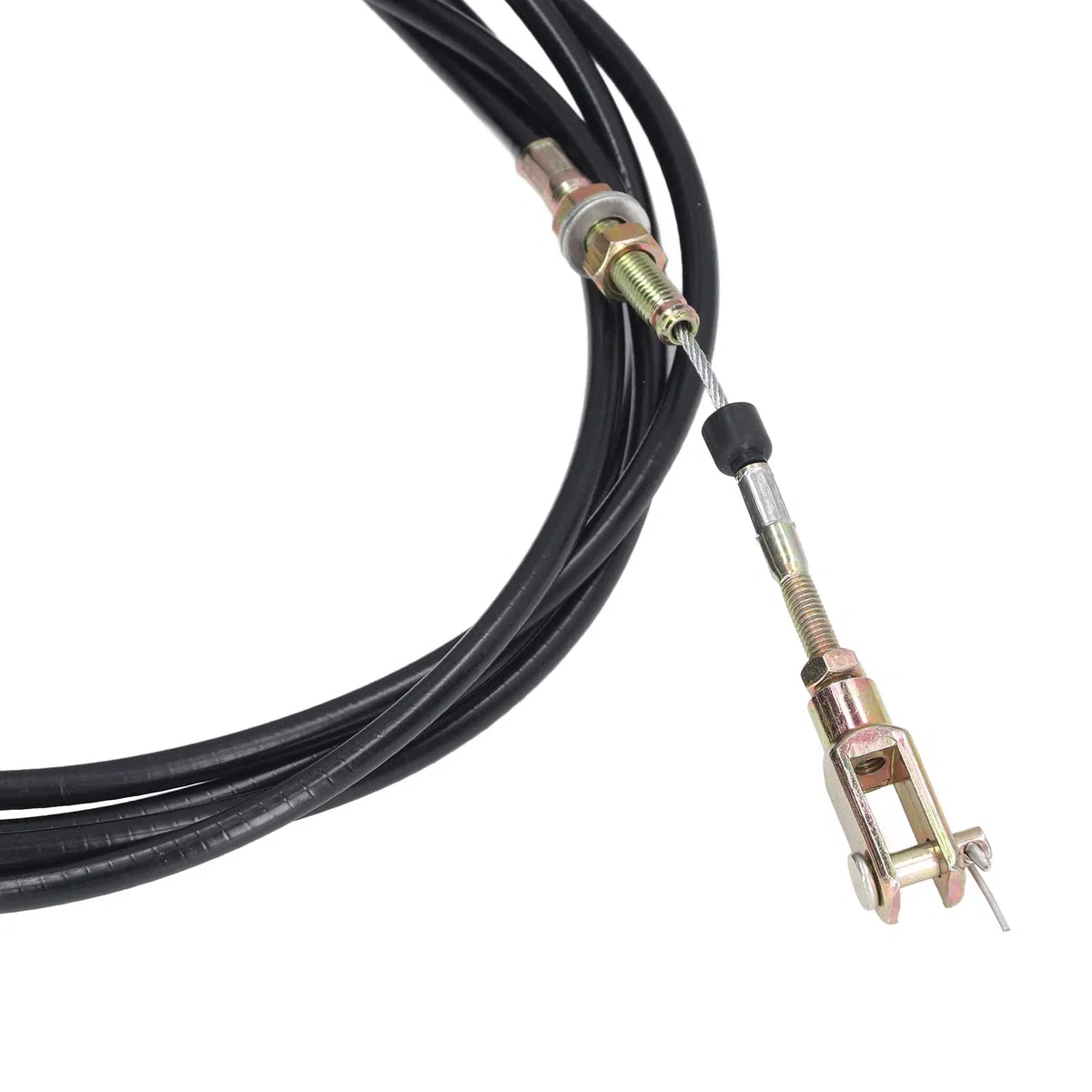 3,5 m Cavo Dell'Acceleratore Manuale Manopole Universali, Controllo 'Acceleratore per Escavatore Torsione del Motore Accessori in Acciaio Inossidabile PU per Camion Miscelatore