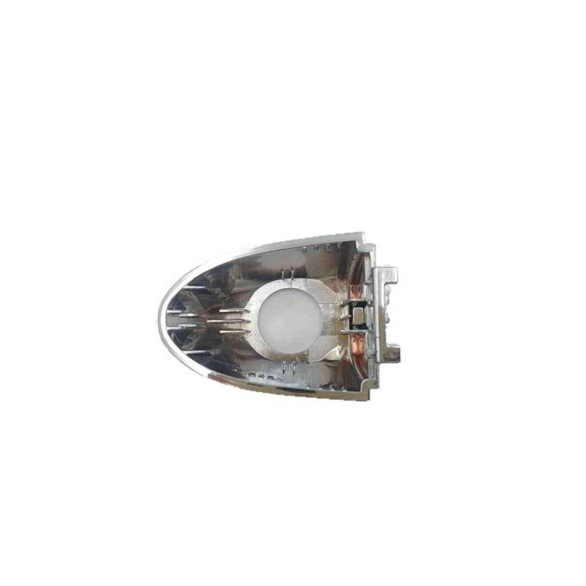 per Fiat 500X 2016-2021 735607049 Parte di Ricambio Auto Maniglia Esterna della Porta Tappo Anteriore Esterno(Matte Silver)