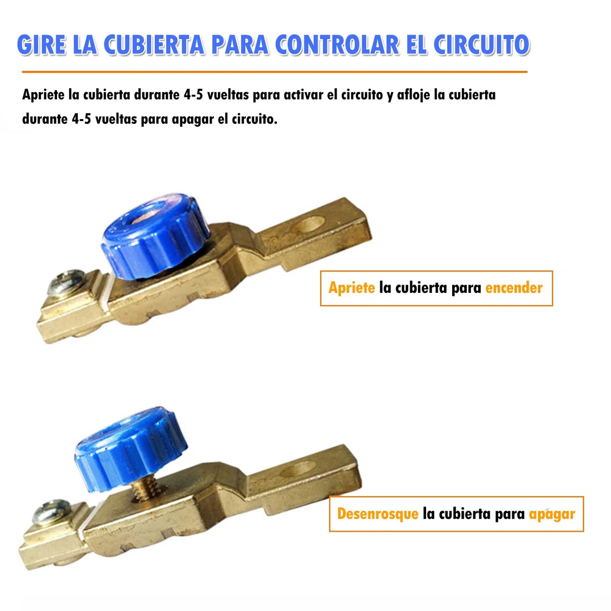 Interruttore di Separazione della Batteria, Staccabatteria 12V 80A, Interruttore Principale della Batteria per Moto Auto Camion Barca Veicoli da Poweka (2 Pezzi)