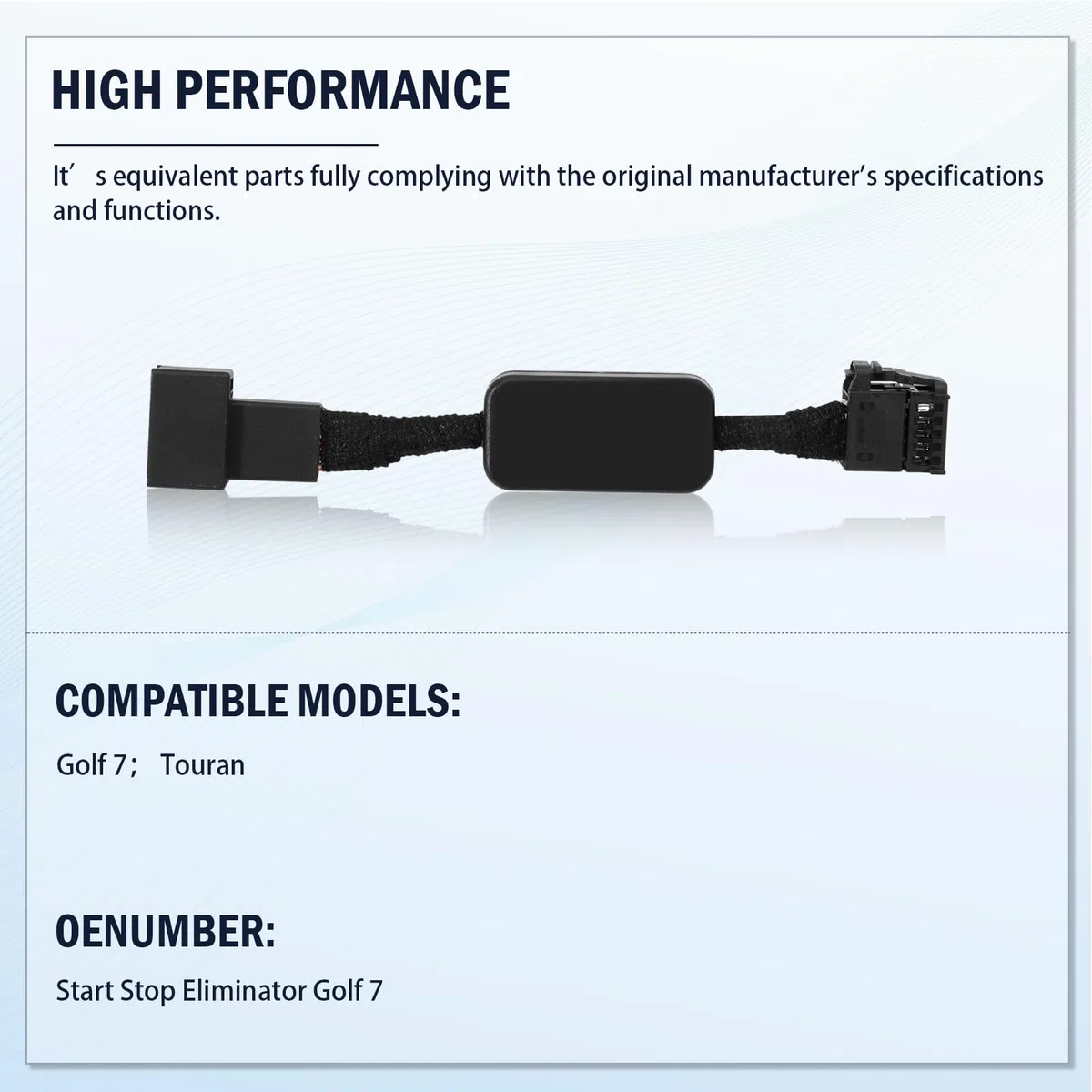 Auto Start Stop Eliminatore per Golf 7 7.5 Passat B8 B8.5 Touran T-Roc Eliminatore di Avviamento e Arresto Cablaggio Auto Start Stop Eliminatore