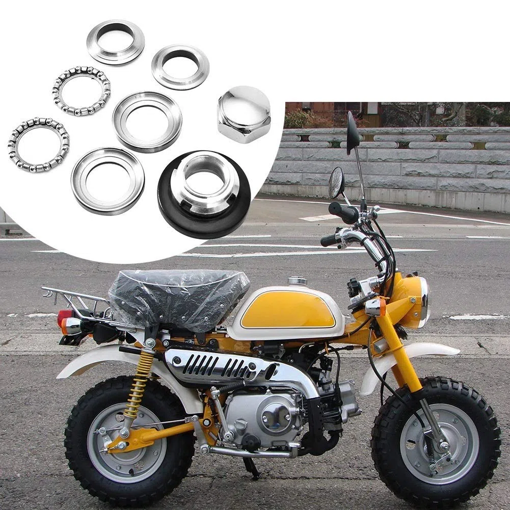 Broco Cuscinetti Sterzo, Accessori for motociclette sterzo conico Rod Kit cuscinetto for Honda MONKEY Z50 Z50R