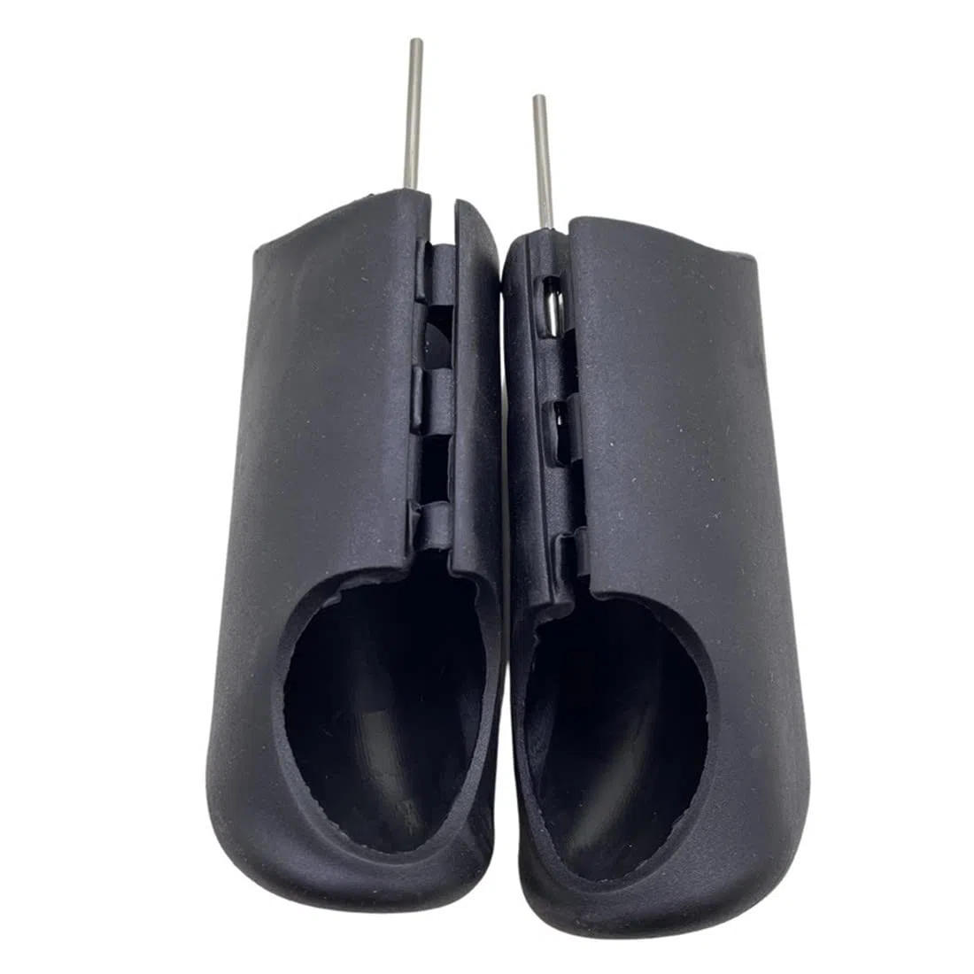 32MM/1.26" Universale Paraurti Anteriore Moto Highway Crash Bar Protezione Moto Protezione Motore Copertura in Gomma per Harley FLHT FLHR FLHX FLTR FLHTCUTG FLHXXX