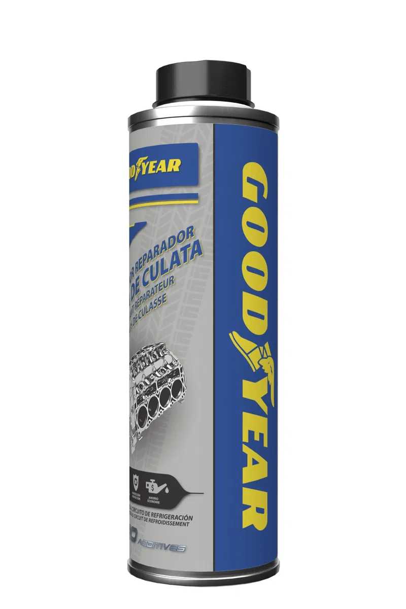 Goodyear Sigillante e riparatore della Guarnizione della Testa del Cilindro PRO Additives. Additivo per Il Sistema di Raffreddamento 250 ml