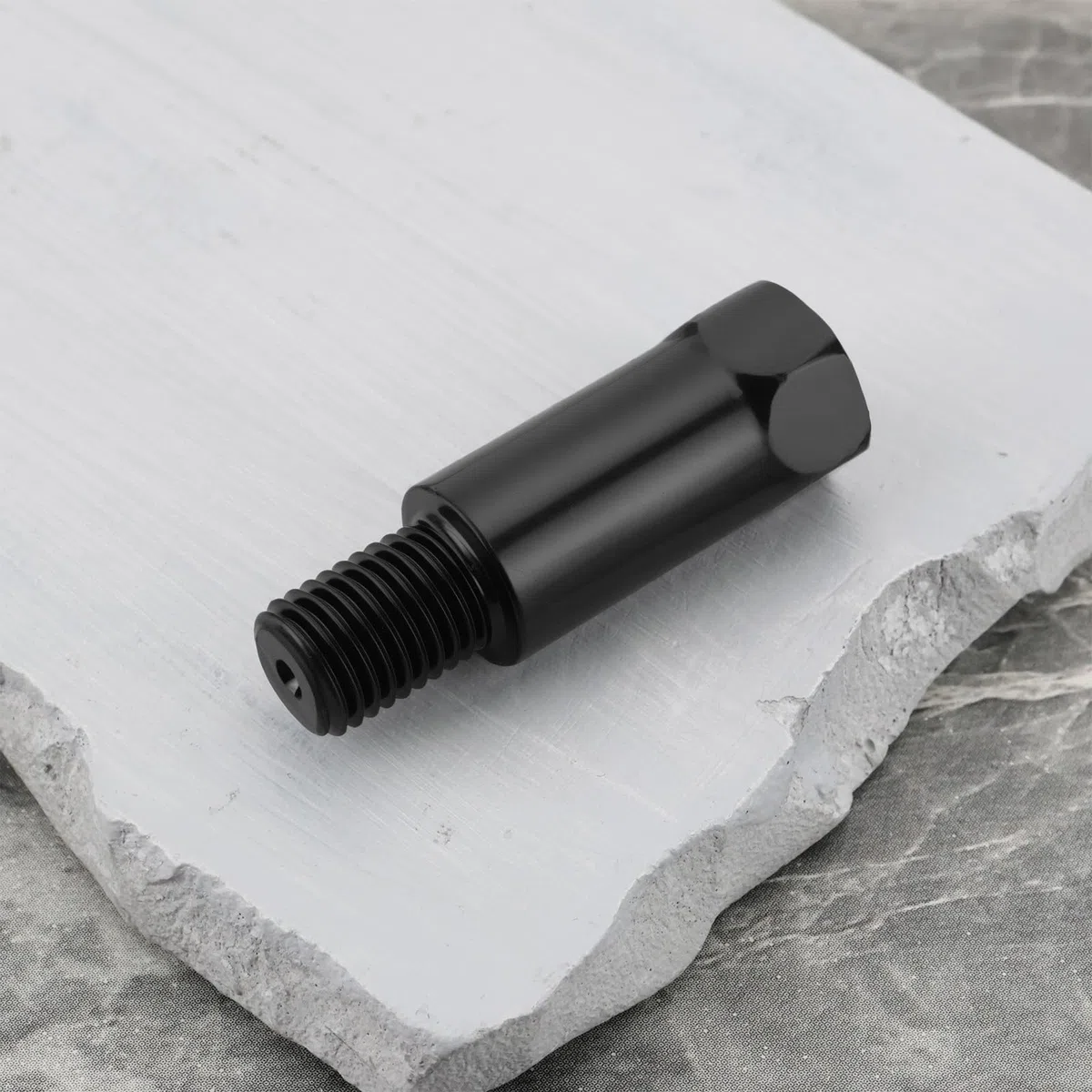 SG Store 4 Pezzi M10x1,25 Rialzi Per Motocicletta Estensione Specchietti 43 Mm Adattatore Per Specchietti Regolazione Altezza Filettatura Sinistra