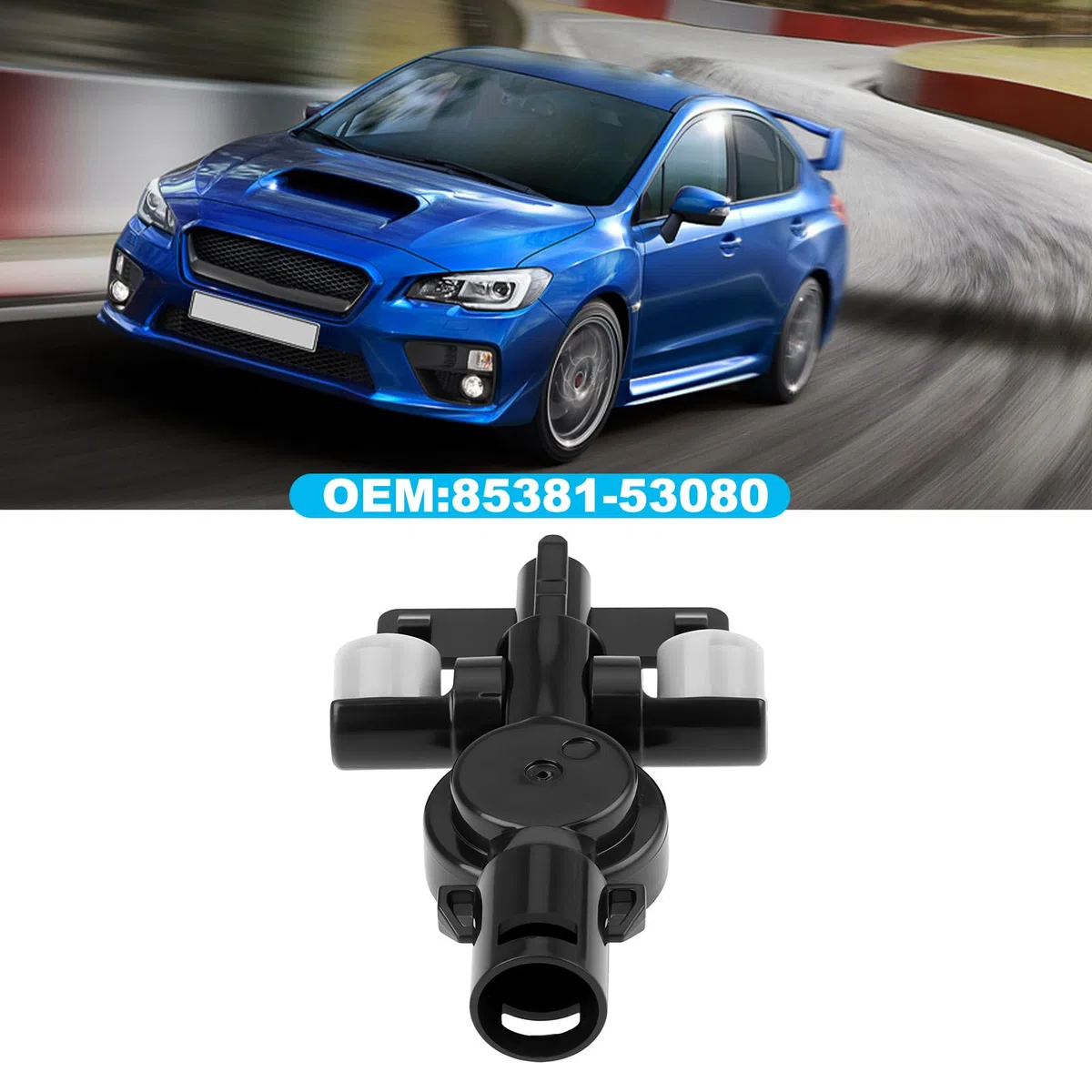 Ugello lavafaro anteriore 85381-53080 compatibile con Mazda compatibile con Subaru