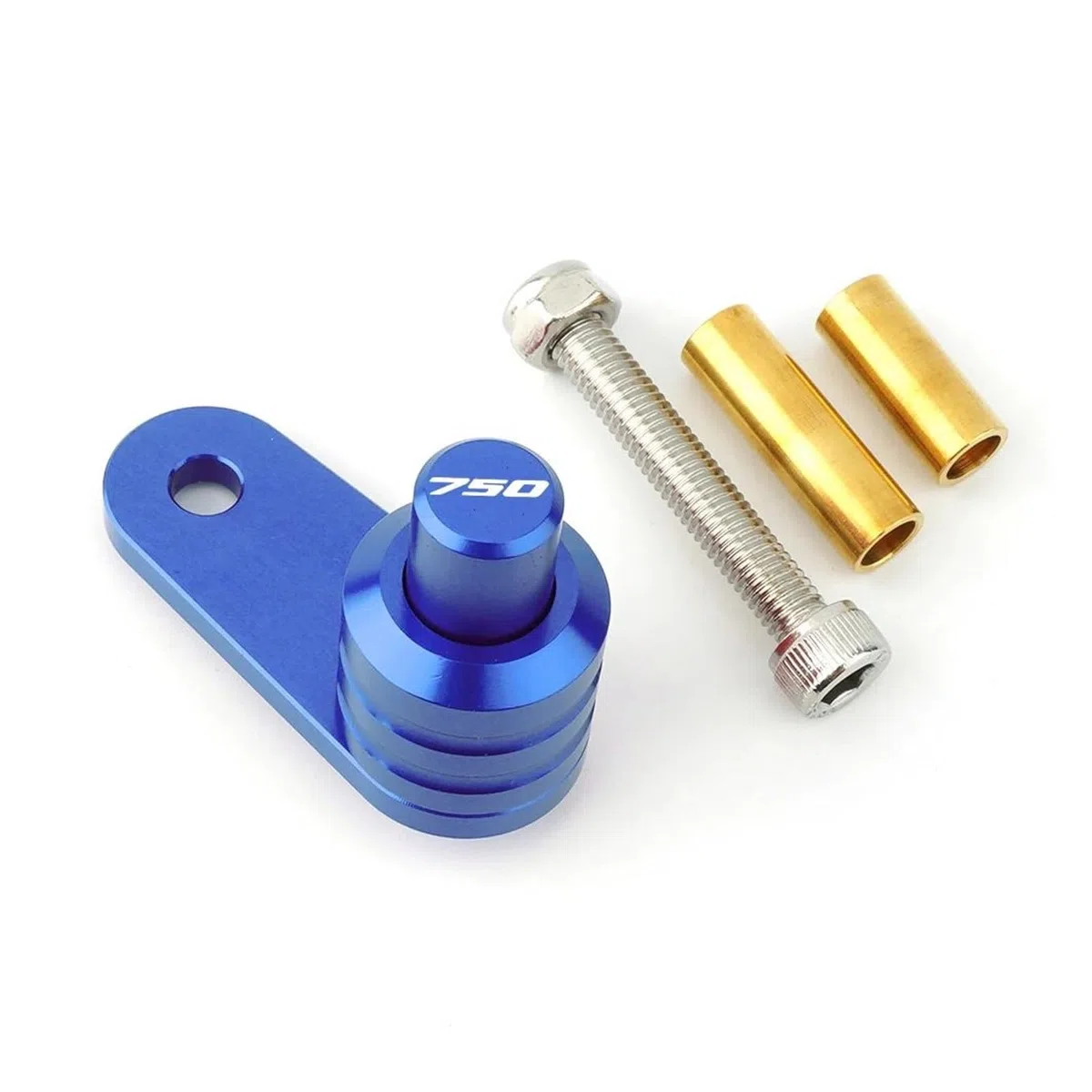 Per H&ONDA Nss Forza 750 350 300 250 125 Leva Freno Moto Interruttore Di Parcheggio Pulsante Blocco Semiautomatico(Silver3)