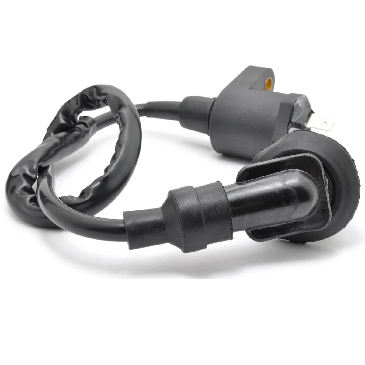 Easyboost bobina di accensione cappuccio candela filo per 50cc GY6 4T 139QMB Baotian BT49QT, Kymco Agility, Dink, Like, People, Super 8, Vitality, Peugeot Kisbee, Speedfight 3-4, Tweet, V-Clic