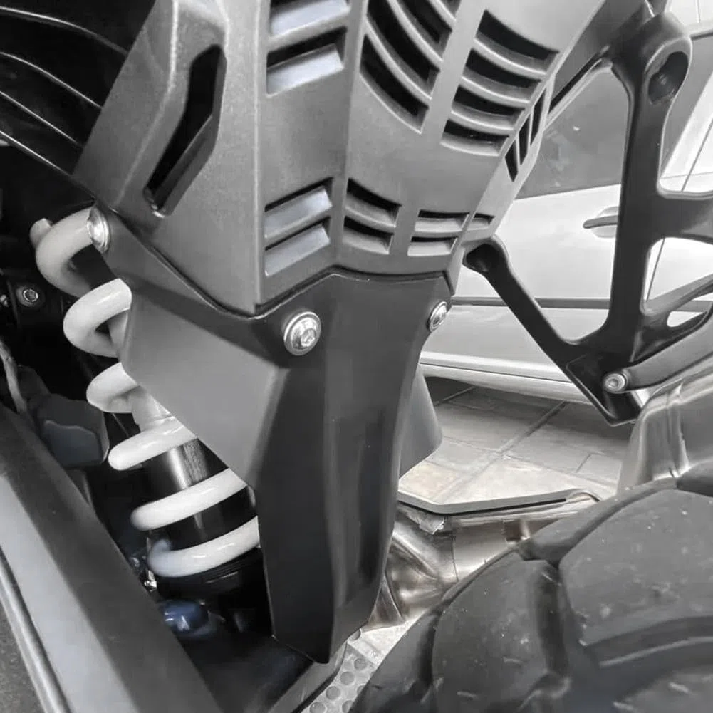 Paraspruzzi posteriore, ABS, nero, per BMW R1300GS 1300GS 2024, include 12 accessori di montaggio