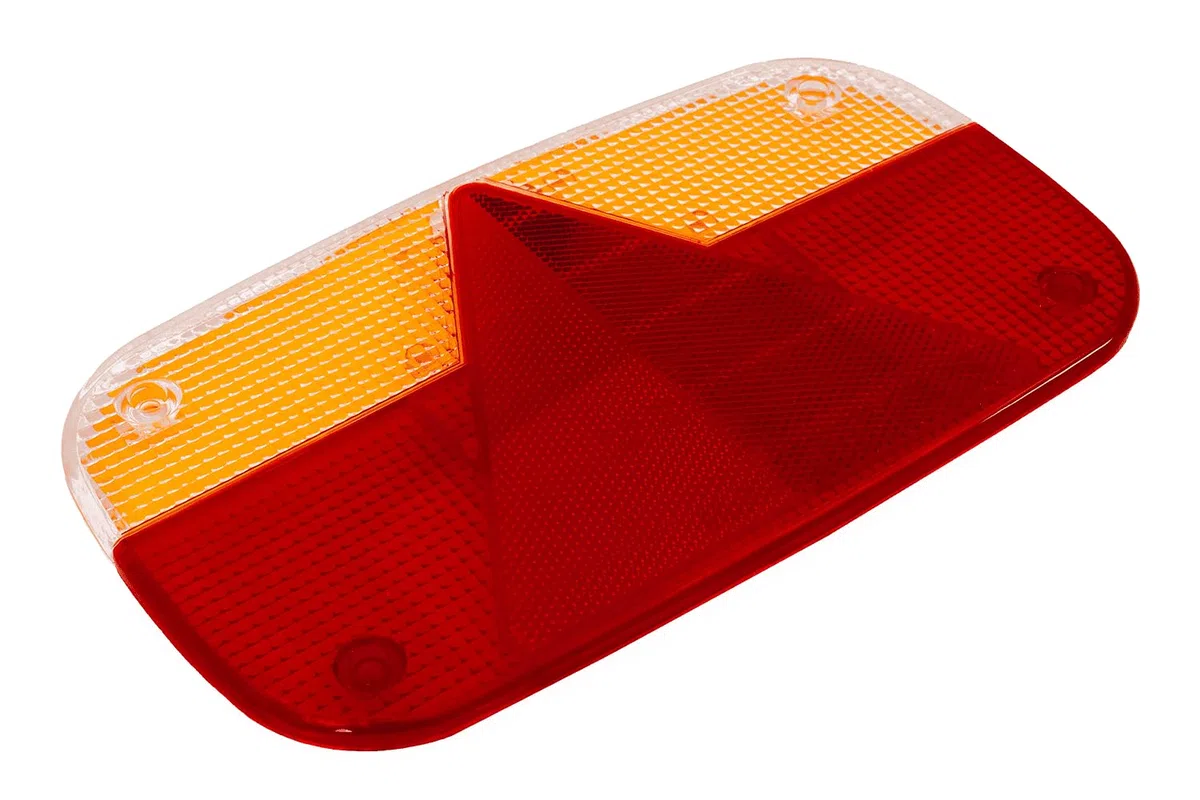 VETRO DI RICAMBIO FANALE LUCE POSTERIORE UNIVERSALE MULTIPOINT III ASPÖCK